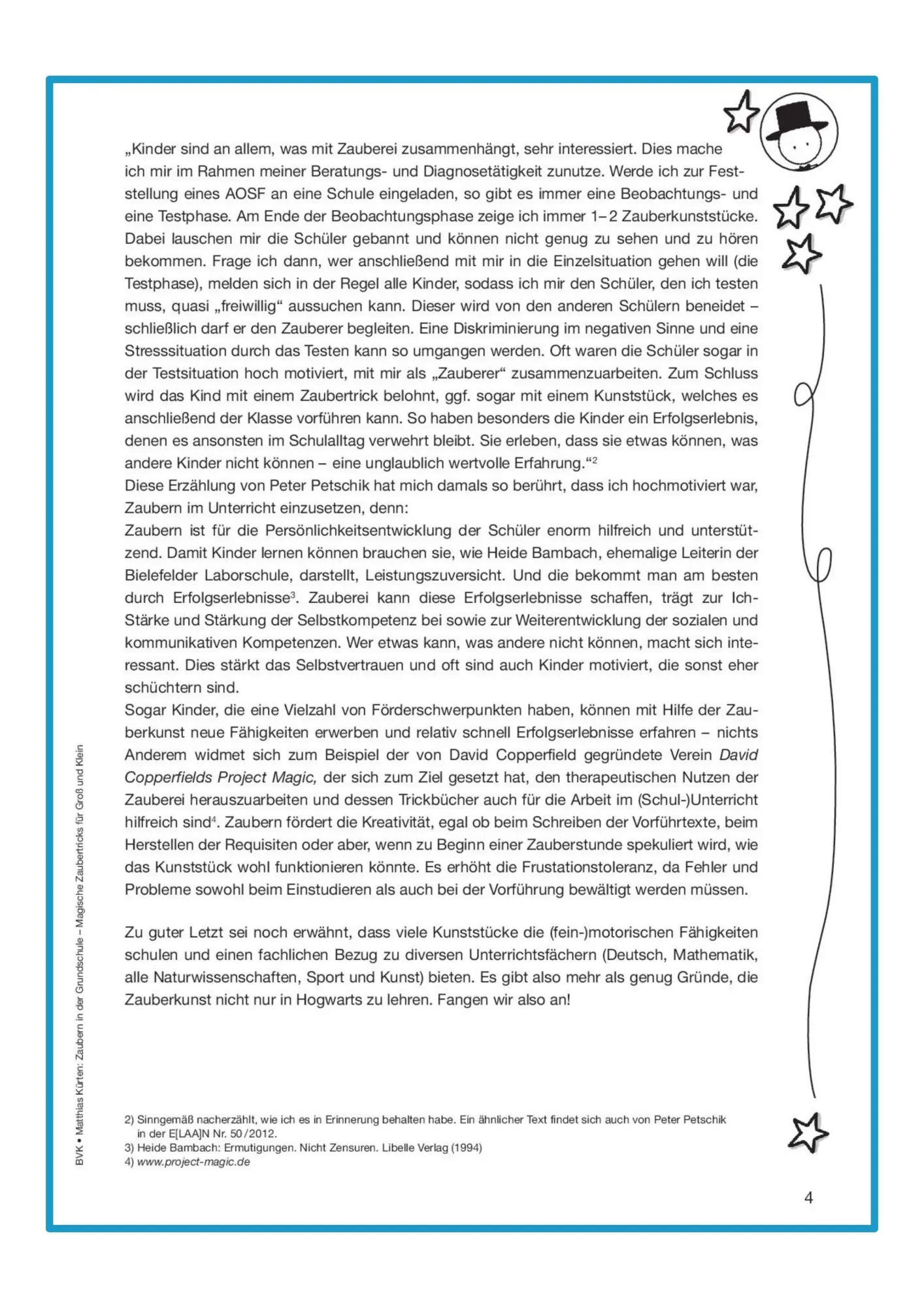 Bild: 9783965200623 | Zaubern in der Grundschule | Magische Zaubertricks für Groß und Klein