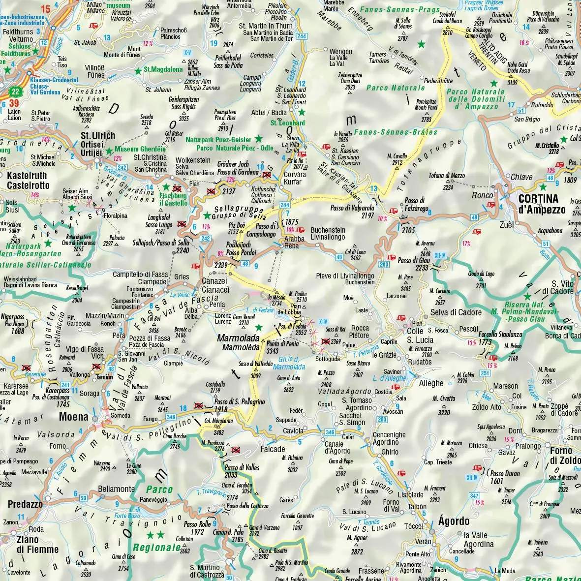 Bild: 9783965990623 | FolyMaps Motorradkarten Italien Nord | (Land-)Karte | SET | Deutsch