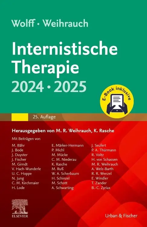 Cover: 9783437210723 | Internistische Therapie 2024, 2025 + E-Book | Weihrauch (u. a.) | Buch