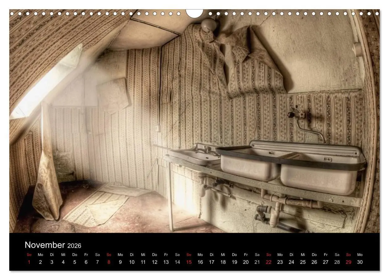 Bild: 9783516100723 | Lost Places - Verlassene Orte (Wandkalender 2026 DIN A3 quer),...