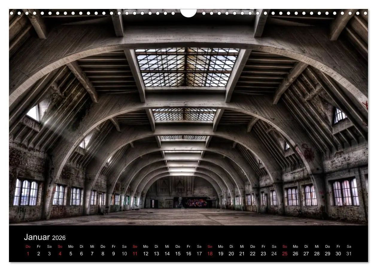 Bild: 9783516100723 | Lost Places - Verlassene Orte (Wandkalender 2026 DIN A3 quer),...