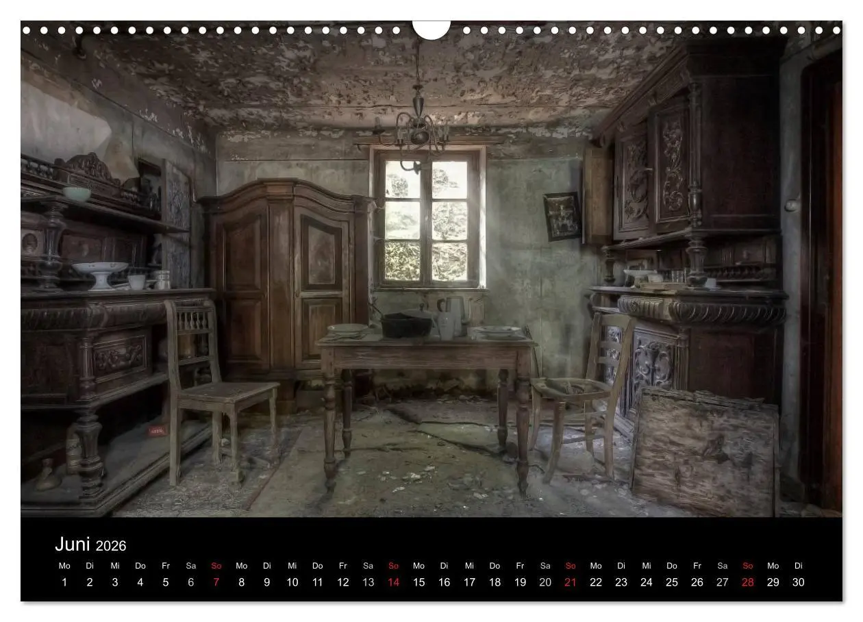Bild: 9783516100723 | Lost Places - Verlassene Orte (Wandkalender 2026 DIN A3 quer),...