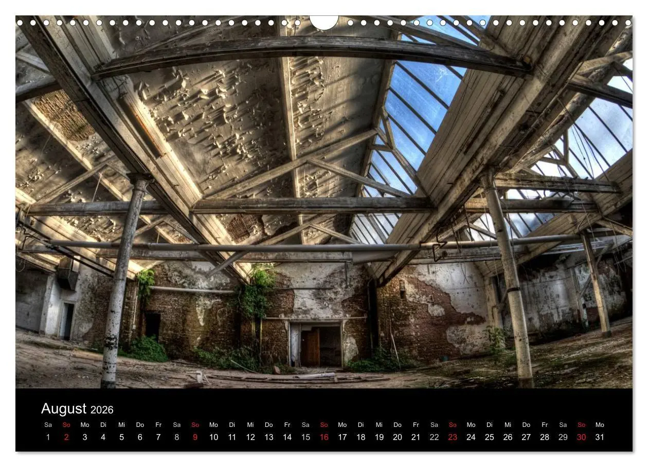 Bild: 9783516100723 | Lost Places - Verlassene Orte (Wandkalender 2026 DIN A3 quer),...