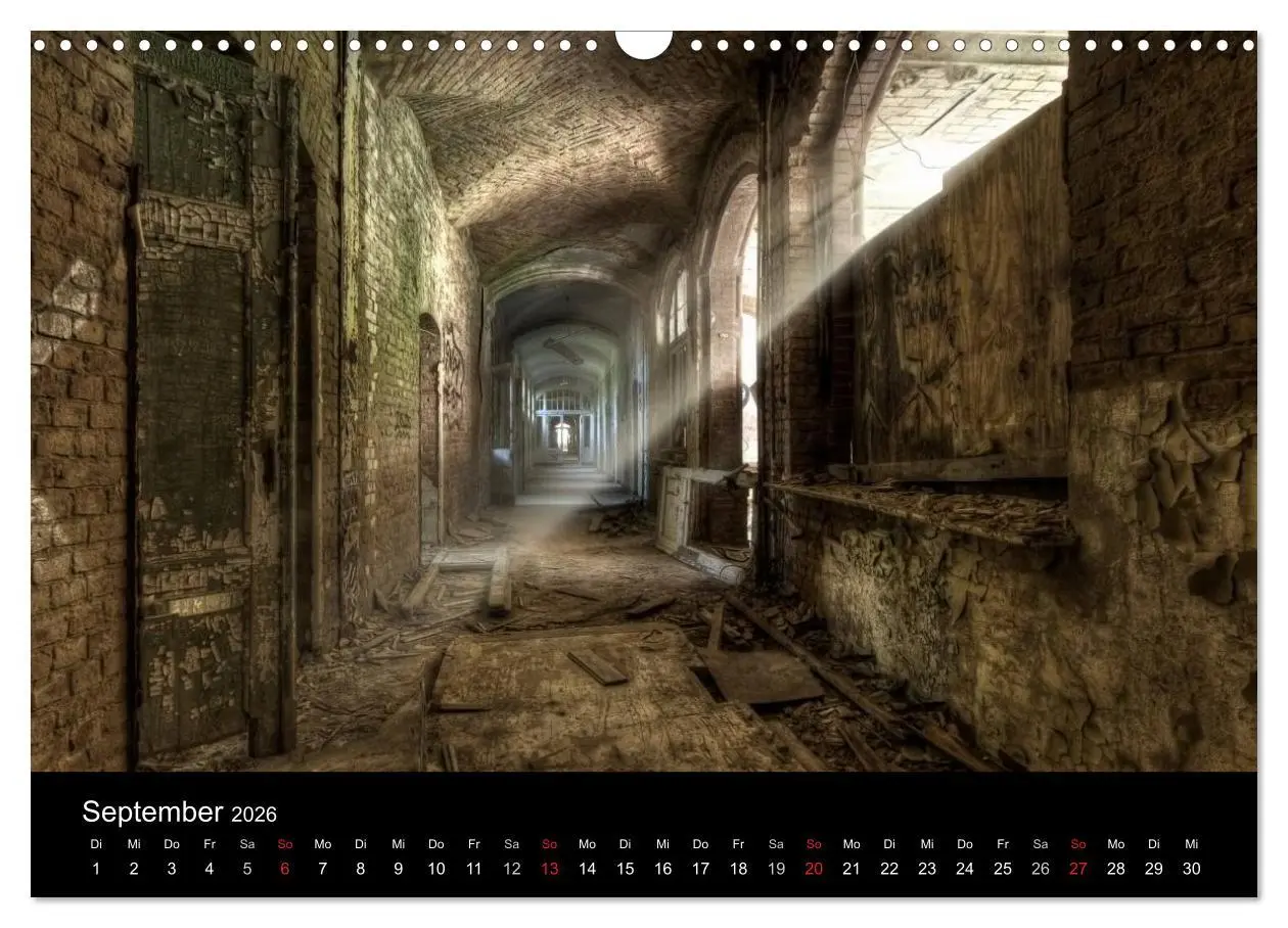 Bild: 9783516100723 | Lost Places - Verlassene Orte (Wandkalender 2026 DIN A3 quer),...