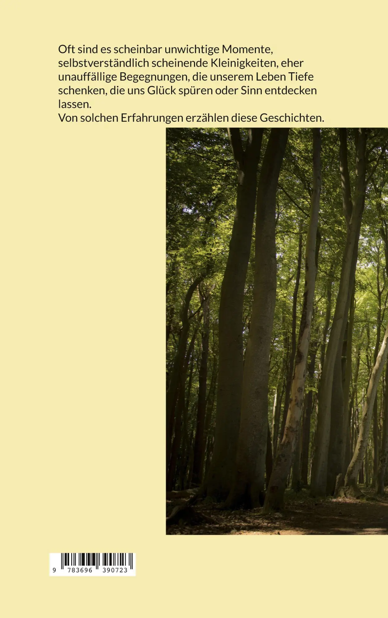 Rückseite: 9783696390723 | Erfülltes Leben | Geschichten | Beate Hannen | Taschenbuch | 152 S.