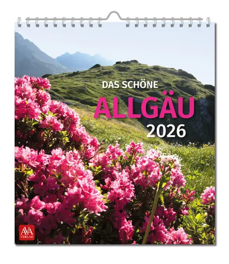 Cover: 9783985160723 | Allgäu 2026 | Postkartenkalender | AVA-Verlag Allgäu GmbH | Kalender