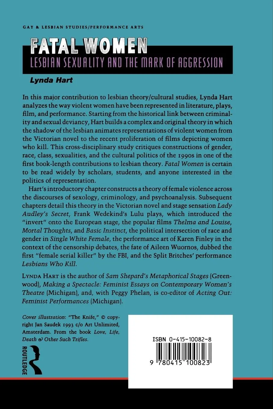 Rückseite: 9780415100823 | Fatal Women | Lesbian Sexuality and the Mark of Aggression | Hart