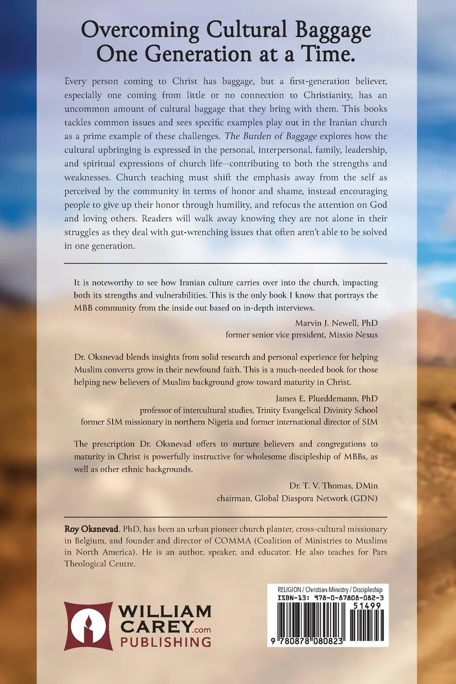 Rückseite: 9780878080823 | The Burden of Baggage | First-Generation Issues in Coming to Christ