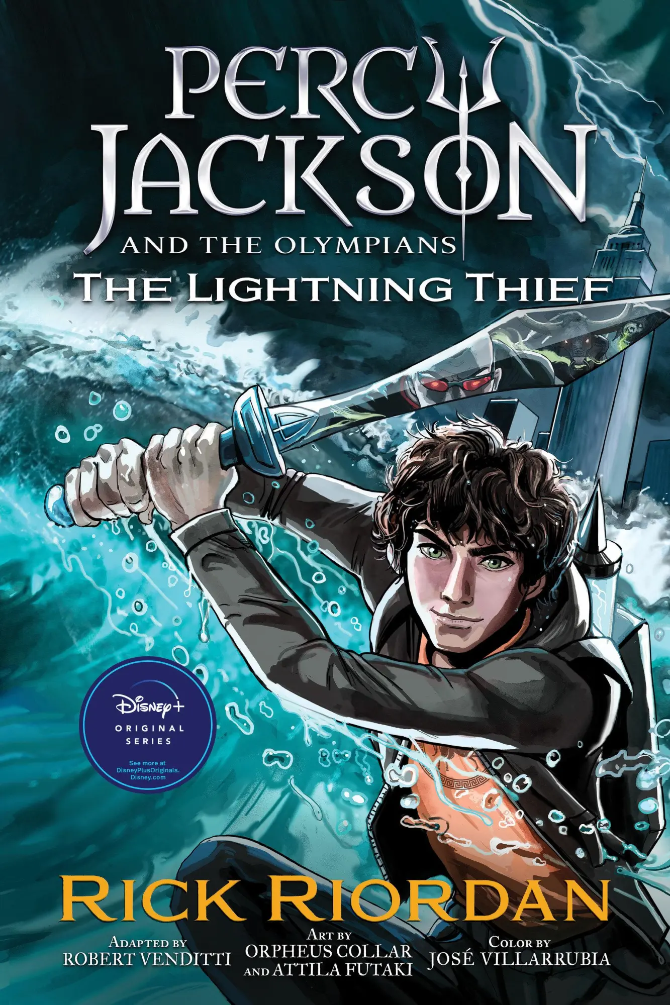 Cover: 9781368100823 | Percy Jackson and the Olympians: The Lightning Thief the Graphic...