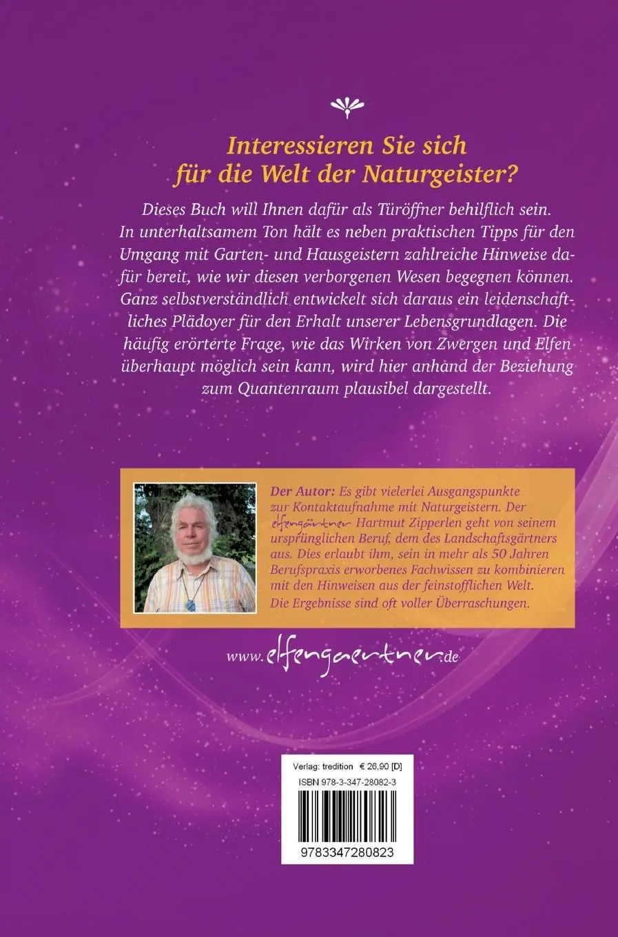 Rückseite: 9783347280823 | ELFEN IN DEINEM GARTEN | Hartmut Zipperlen | Buch | 212 S. | Deutsch