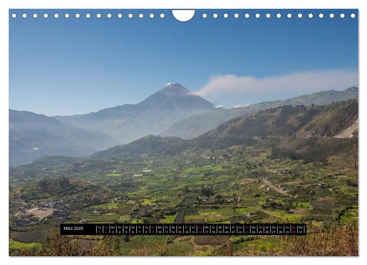 Bild: 9783435770823 | Ecuador (Wandkalender 2025 DIN A4 quer), CALVENDO Monatskalender