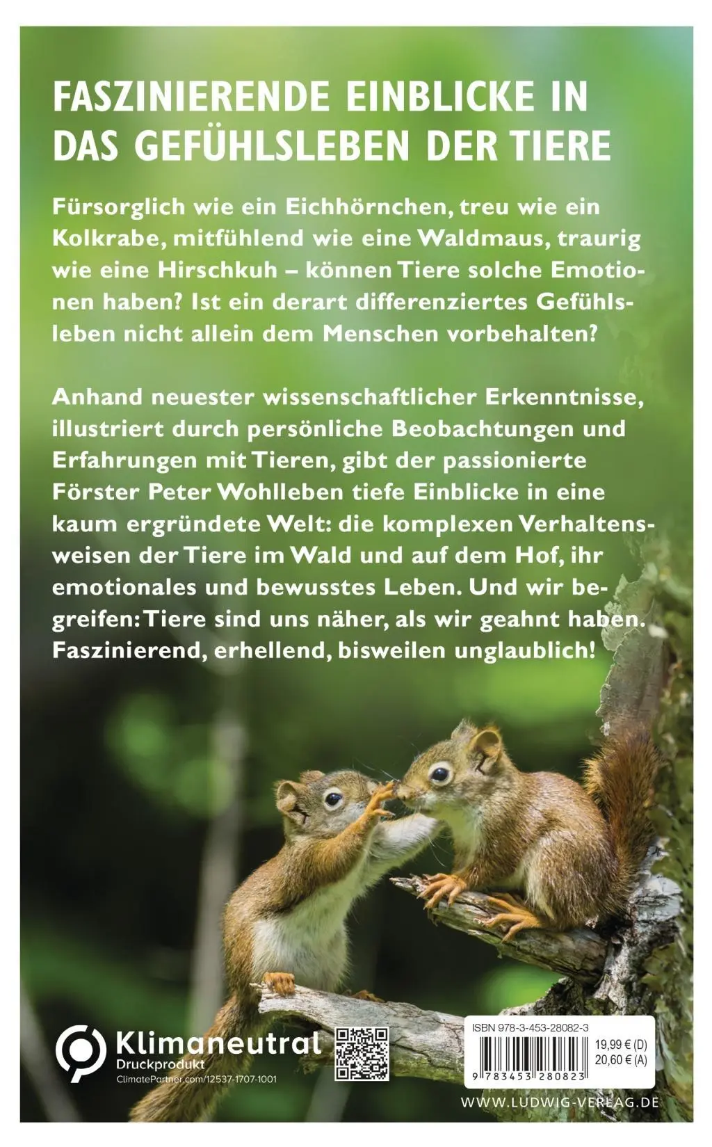 Bild: 9783453280823 | Das Seelenleben der Tiere | Peter Wohlleben | Buch | 240 S. | Deutsch