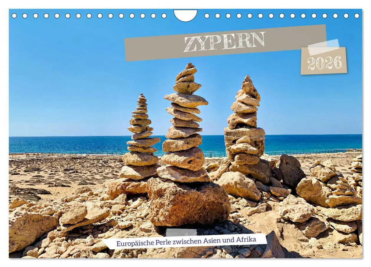Cover: 9783457310823 | Zypern - Europäische Perle zwischen Asien und Afrika (Wandkalender...