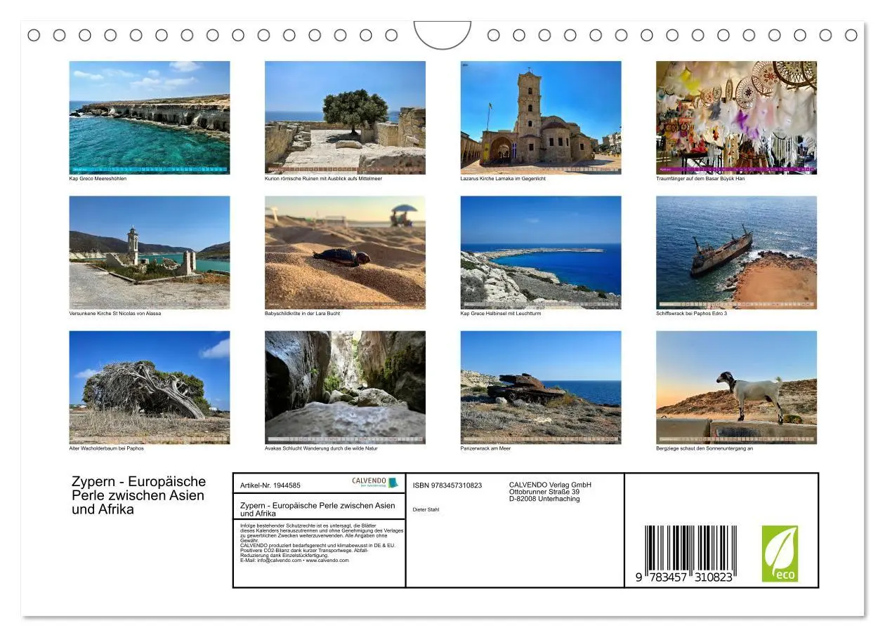 Bild: 9783457310823 | Zypern - Europäische Perle zwischen Asien und Afrika (Wandkalender...