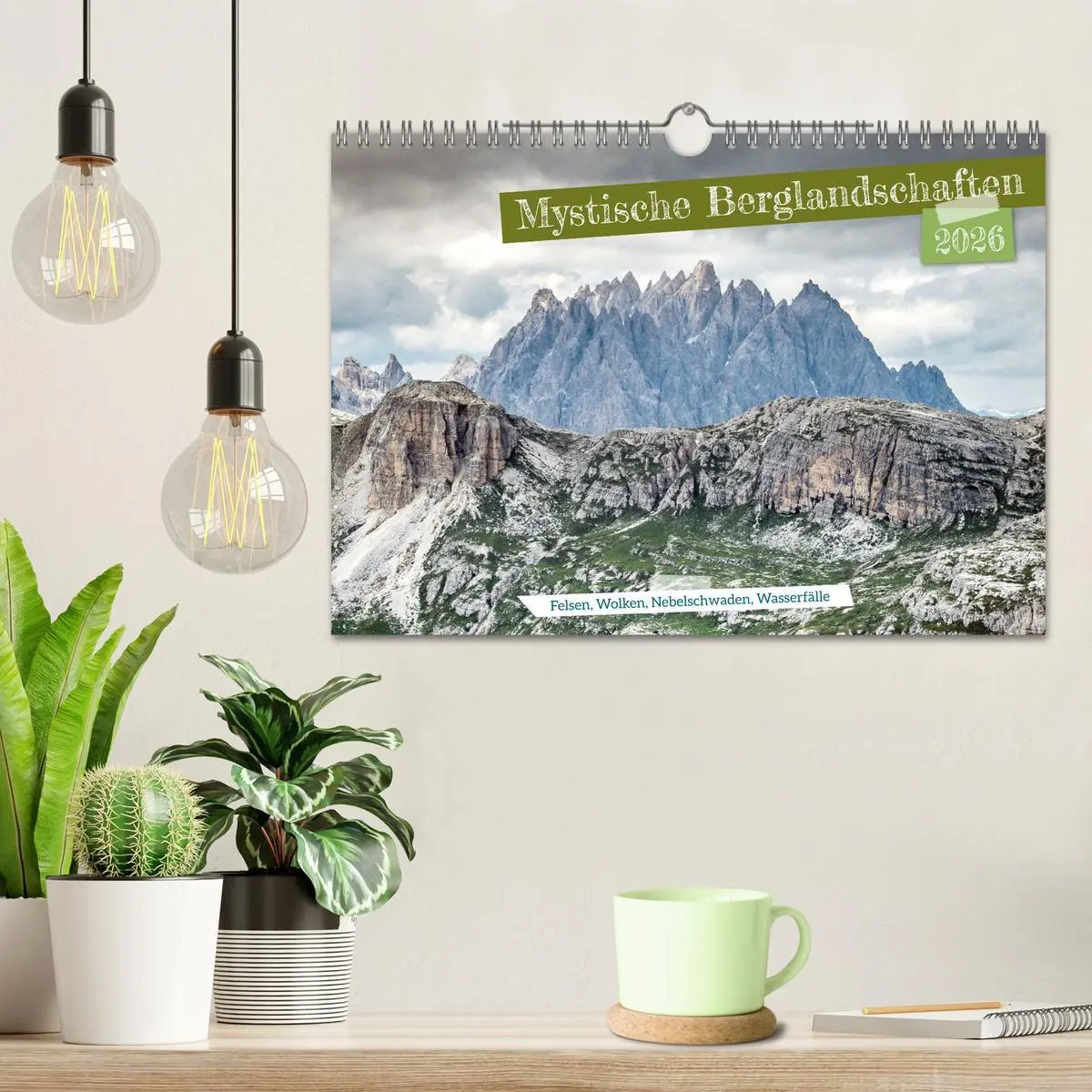 Bild: 9783457550823 | Mystische Berglandschaften (Wandkalender 2026 DIN A4 quer),...