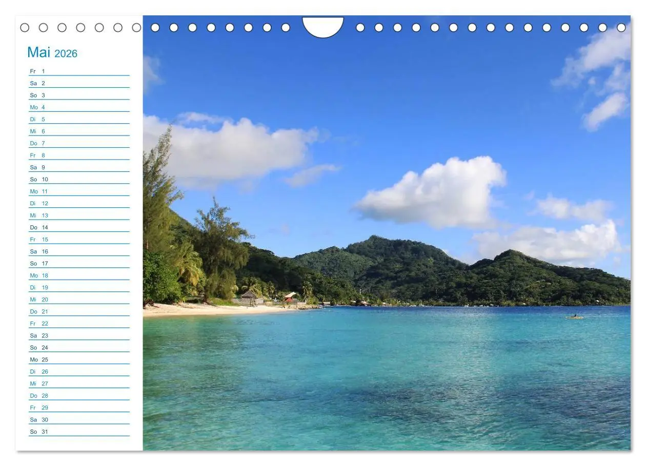 Bild: 9783457860823 | Französisch-Polynesien - Trauminseln im Südpazifik (Wandkalender...