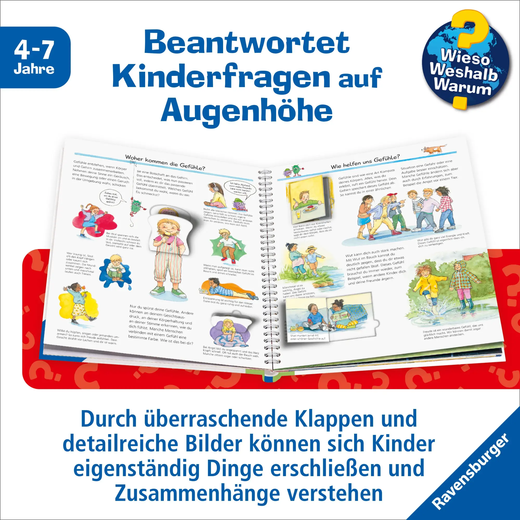 Bild: 9783473600823 | Wieso? Weshalb? Warum?, Band 58 - Unsere Gefühle | Andrea Erne | Buch