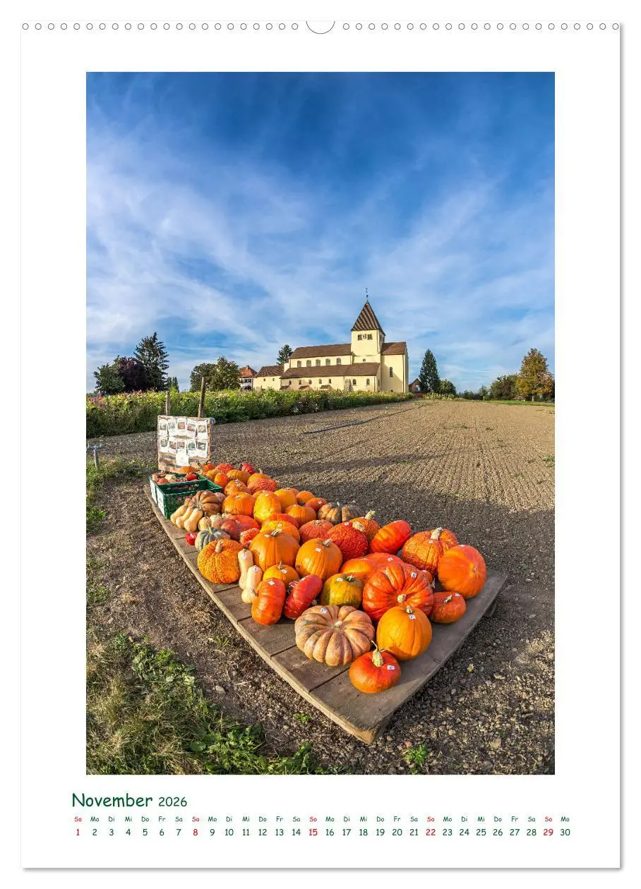 Bild: 9783516260823 | Insel Reichenau im Bodensee (Wandkalender 2026 DIN A2 hoch),...