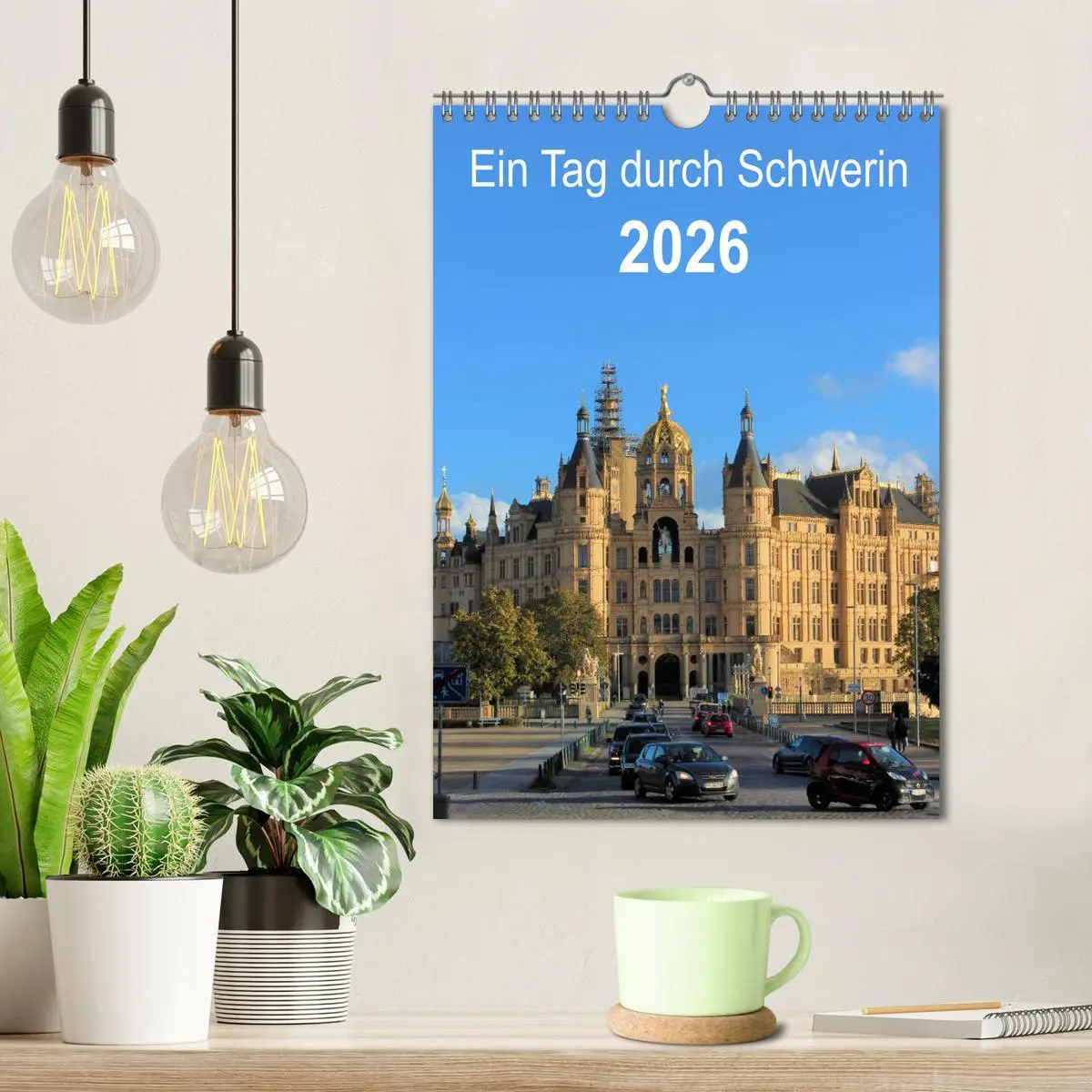 Bild: 9783516400823 | Ein Tag durch Schwerin (Wandkalender 2026 DIN A4 hoch), CALVENDO...