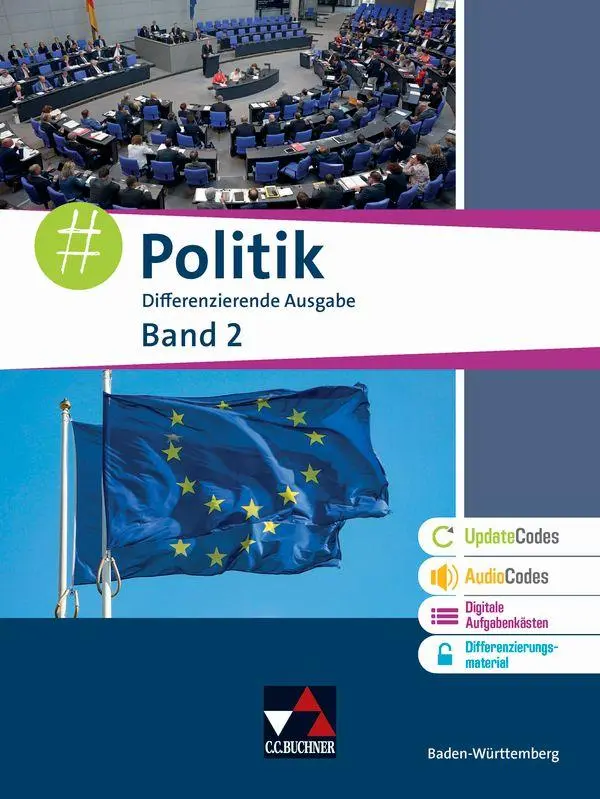 Cover: 9783661700823 | #Politik Baden-Württemberg 2 - neu | Jahrgangsstufe 9/10 | Buch | 2025