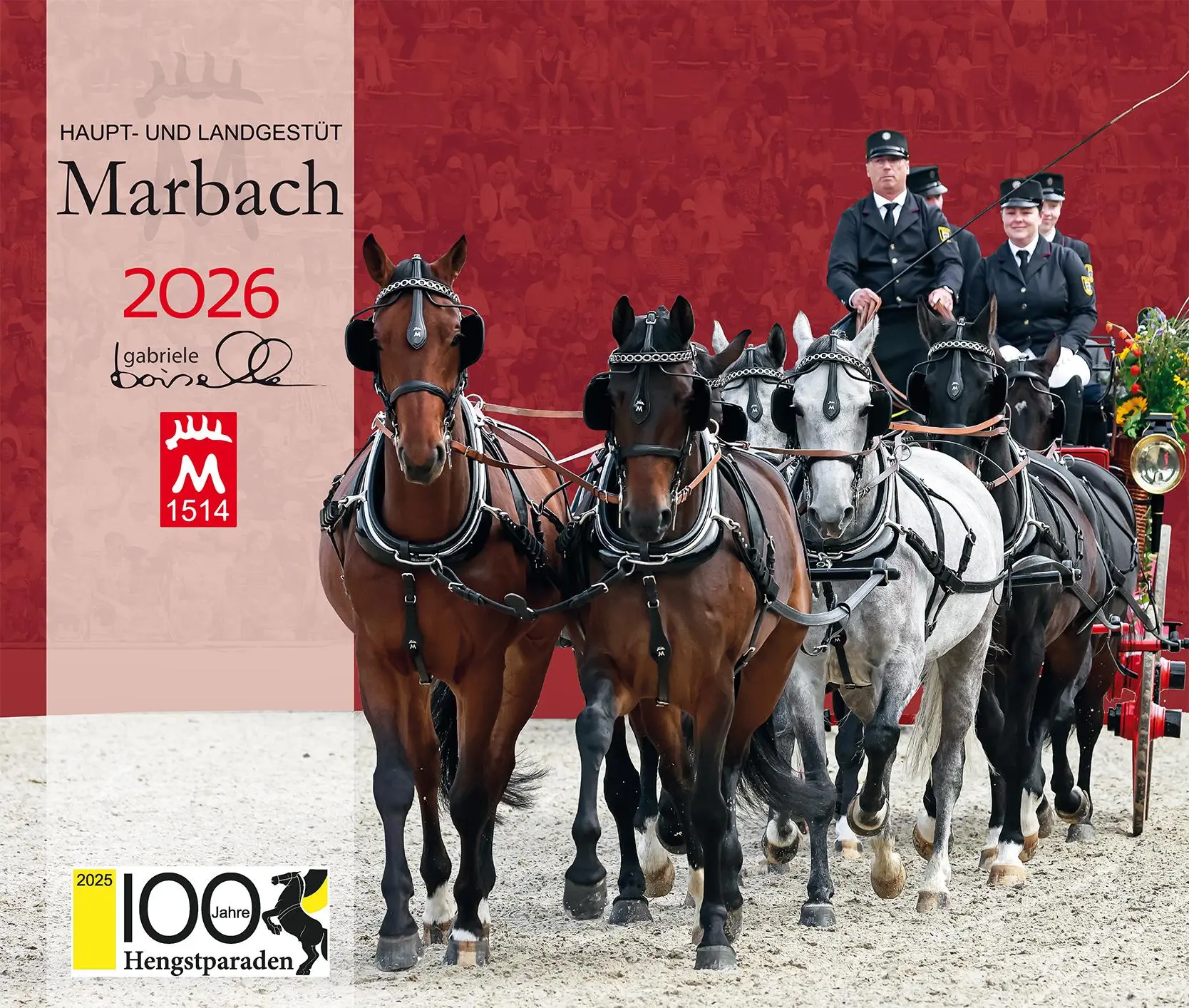 Cover: 9783964120823 | Marbach 2026 | Haupt- und Landgestüt Marbach | Gabriele Boiselle