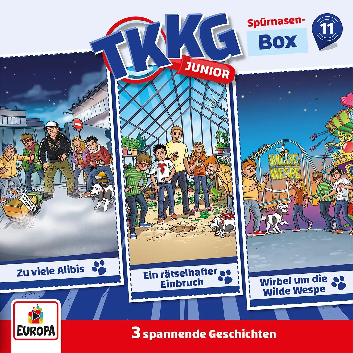 Cover: 198028400923 | TKKG Junior Spürnasen-Box Folgen 31-33 (3 Audio-CDs) | Audio-CD | 2025