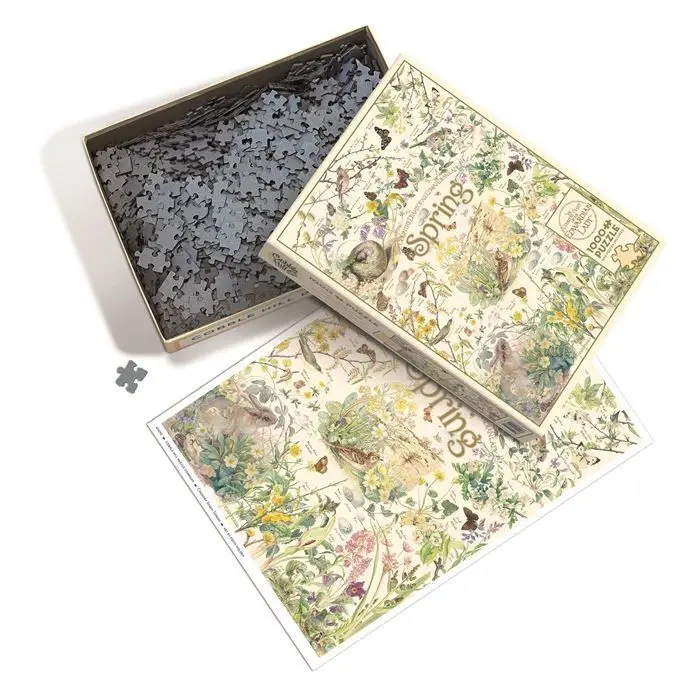 Bild: 625012400923 | COBBLE HILL PUZZLES - Tagebuch: Frühlingszeit 1000 Teile | Spiel