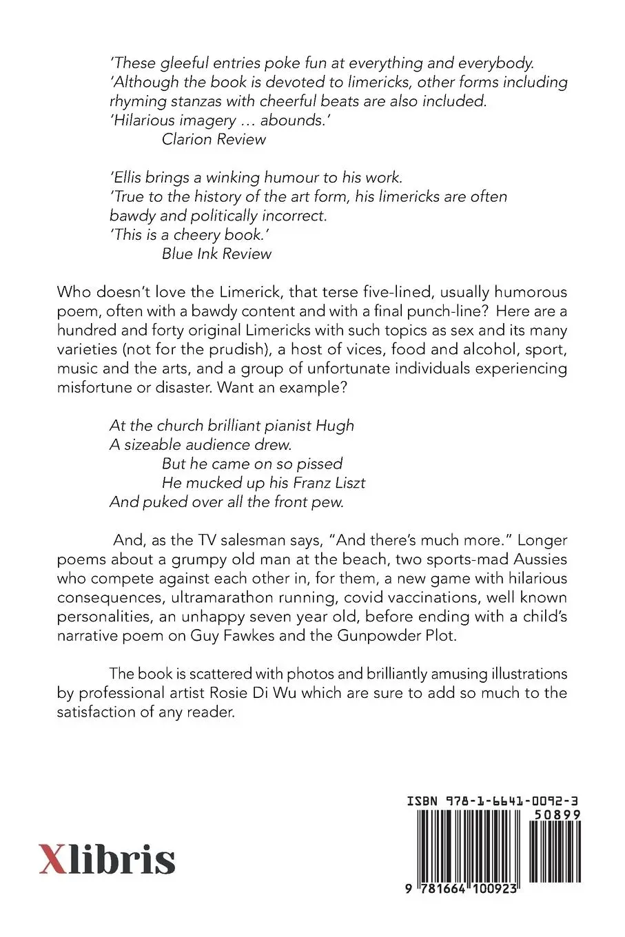 Rückseite: 9781664100923 | Naughty Nonsense, Lascivious Limericks and Much More | David Ellis