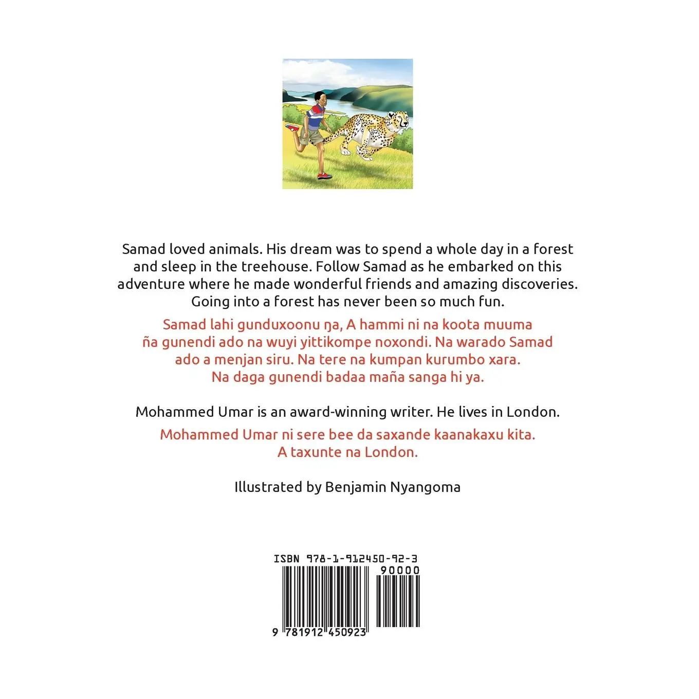 Rückseite: 9781912450923 | Samad in the Forest | English-Soninke Bilingual Edition | Umar | Buch