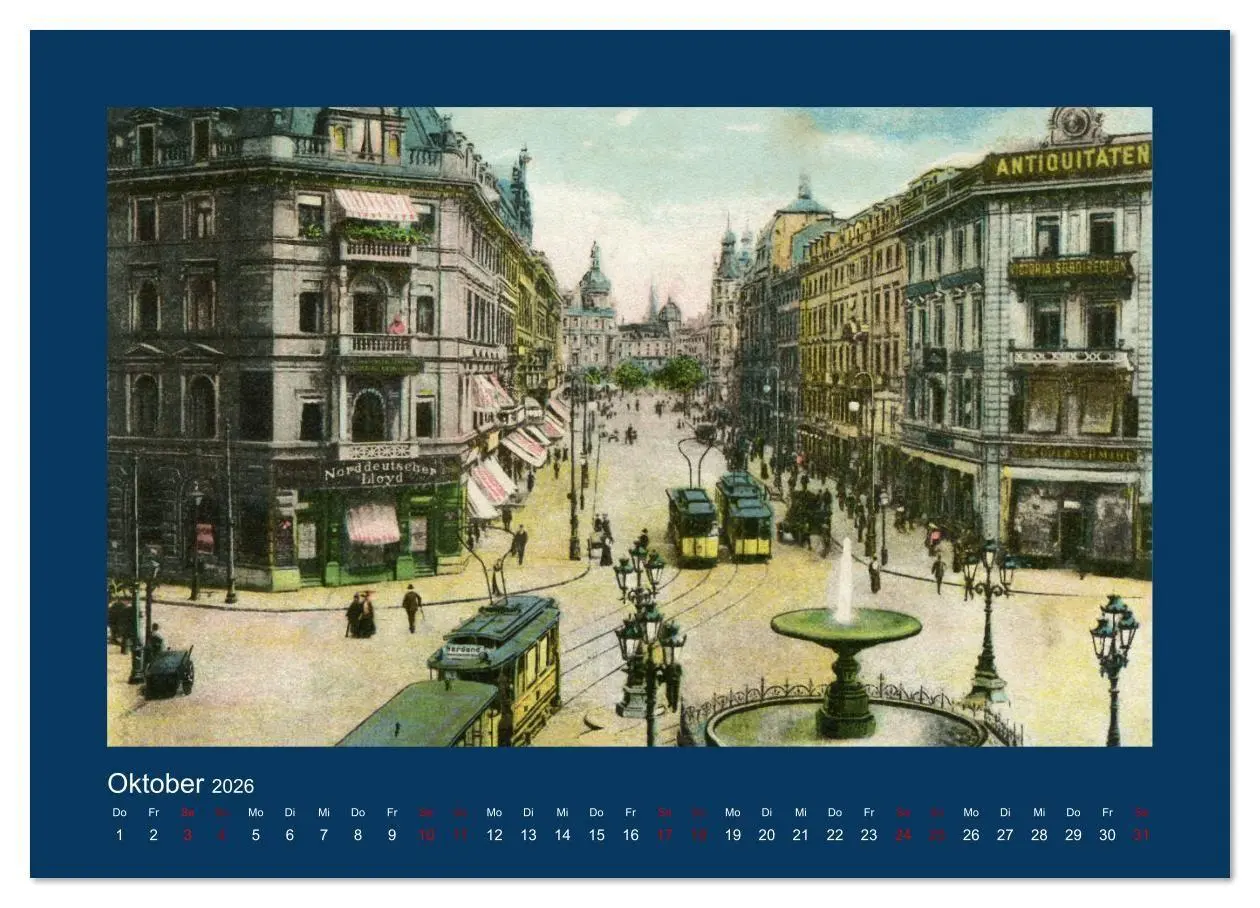 Bild: 9783457920923 | Historisches Frankfurt am Main von 1888 bis 1918 (Wandkalender 2026...