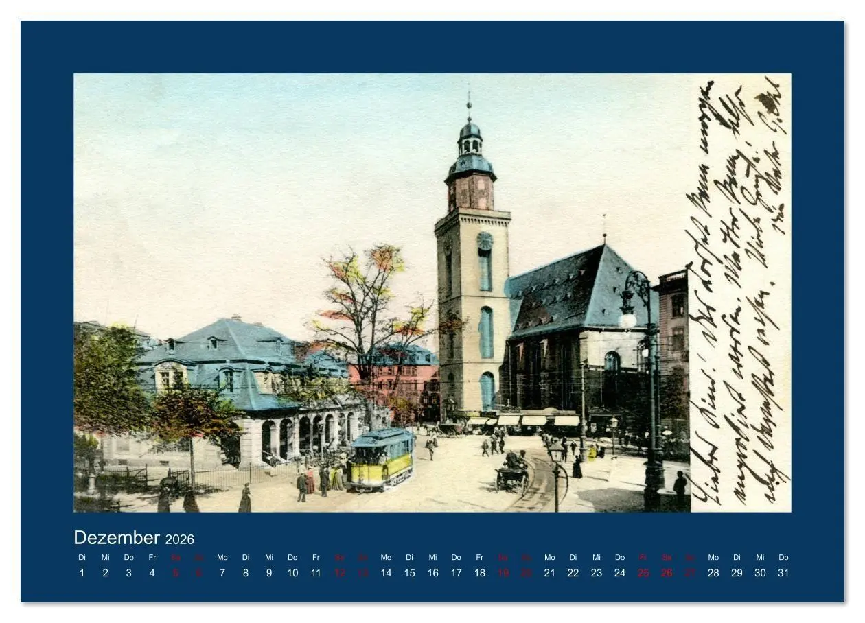 Bild: 9783457920923 | Historisches Frankfurt am Main von 1888 bis 1918 (Wandkalender 2026...