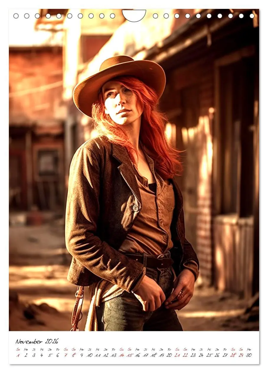 Bild: 9783516320923 | Starke Cowgirls (Wandkalender 2026 DIN A4 hoch), CALVENDO...