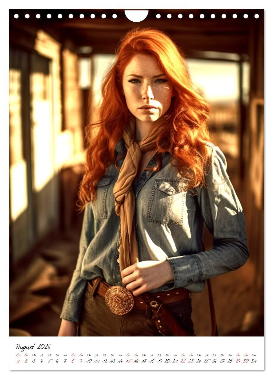 Bild: 9783516320923 | Starke Cowgirls (Wandkalender 2026 DIN A4 hoch), CALVENDO...