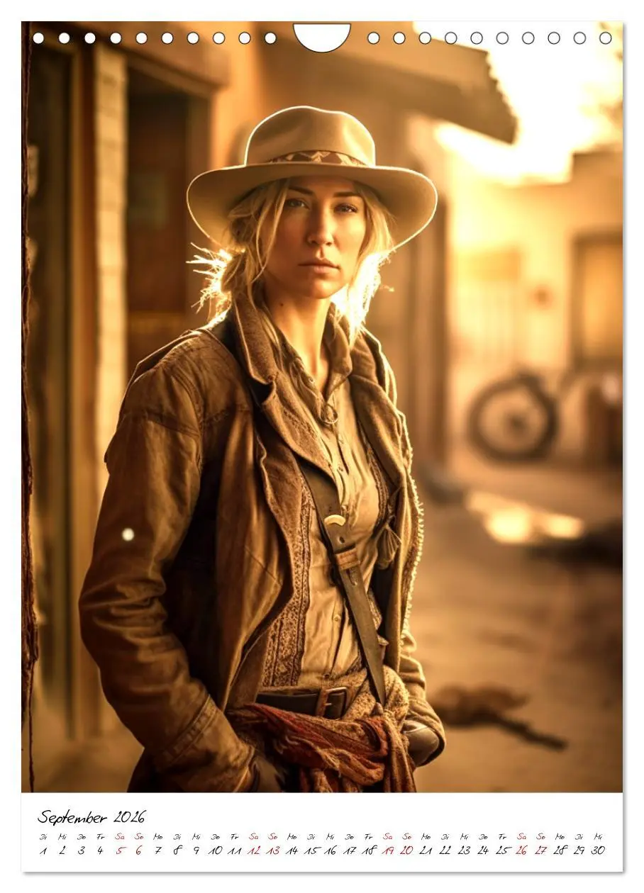 Bild: 9783516320923 | Starke Cowgirls (Wandkalender 2026 DIN A4 hoch), CALVENDO...