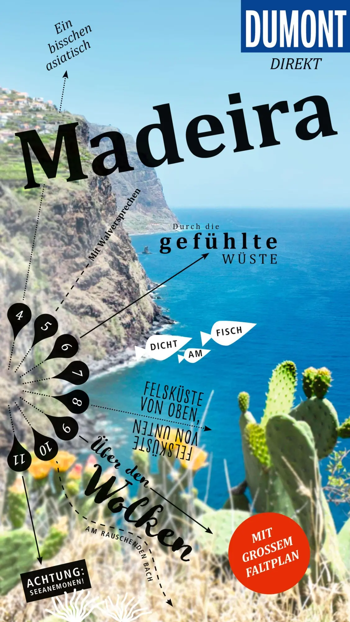 Cover: 9783616000923 | DUMONT direkt Reiseführer Madeira | Mit großem Faltplan | Lipps | Buch Cover: 9783616000923 | DUMONT direkt Reiseführer Madeira | Mit großem Faltplan | Lipps | Buch