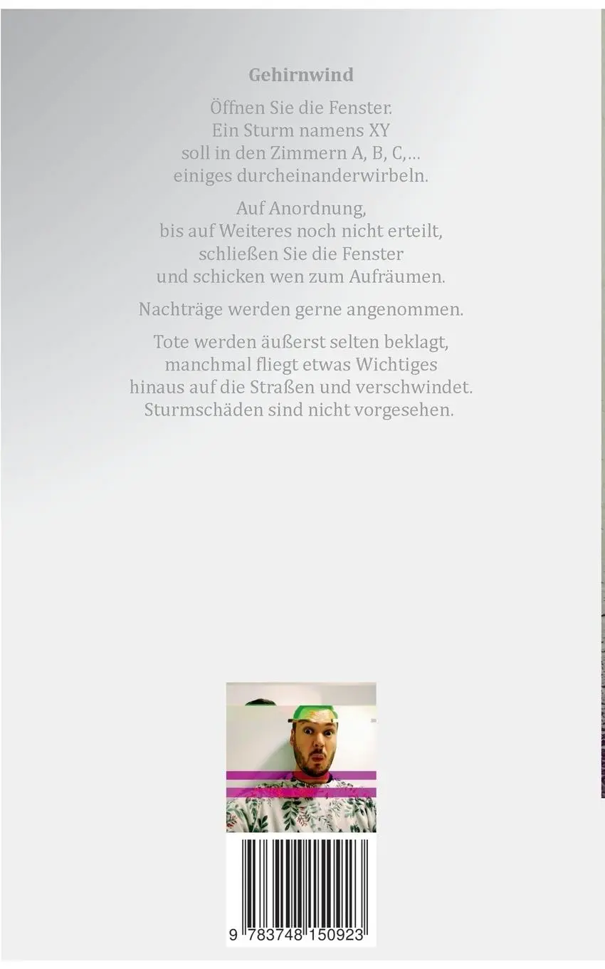 Rückseite: 9783748150923 | Ich war (k)ein Wort noch nie | Do-it-yourself-Edition | Hendrik Bloem