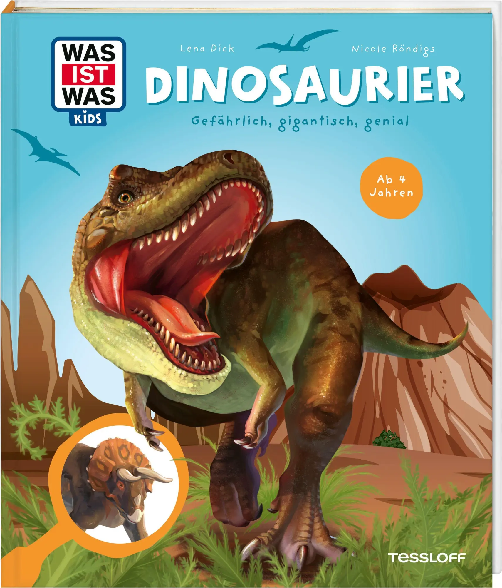 Cover: 9783788680923 | WAS IST WAS Kids Dinosaurier. Gefährlich, gigantisch, genial | Röndigs