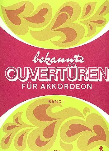 Cover: 9790203910923 | Bekannte Ouvertüren Band 1 für Akkordeon | Peter Fries_Curt Mahr