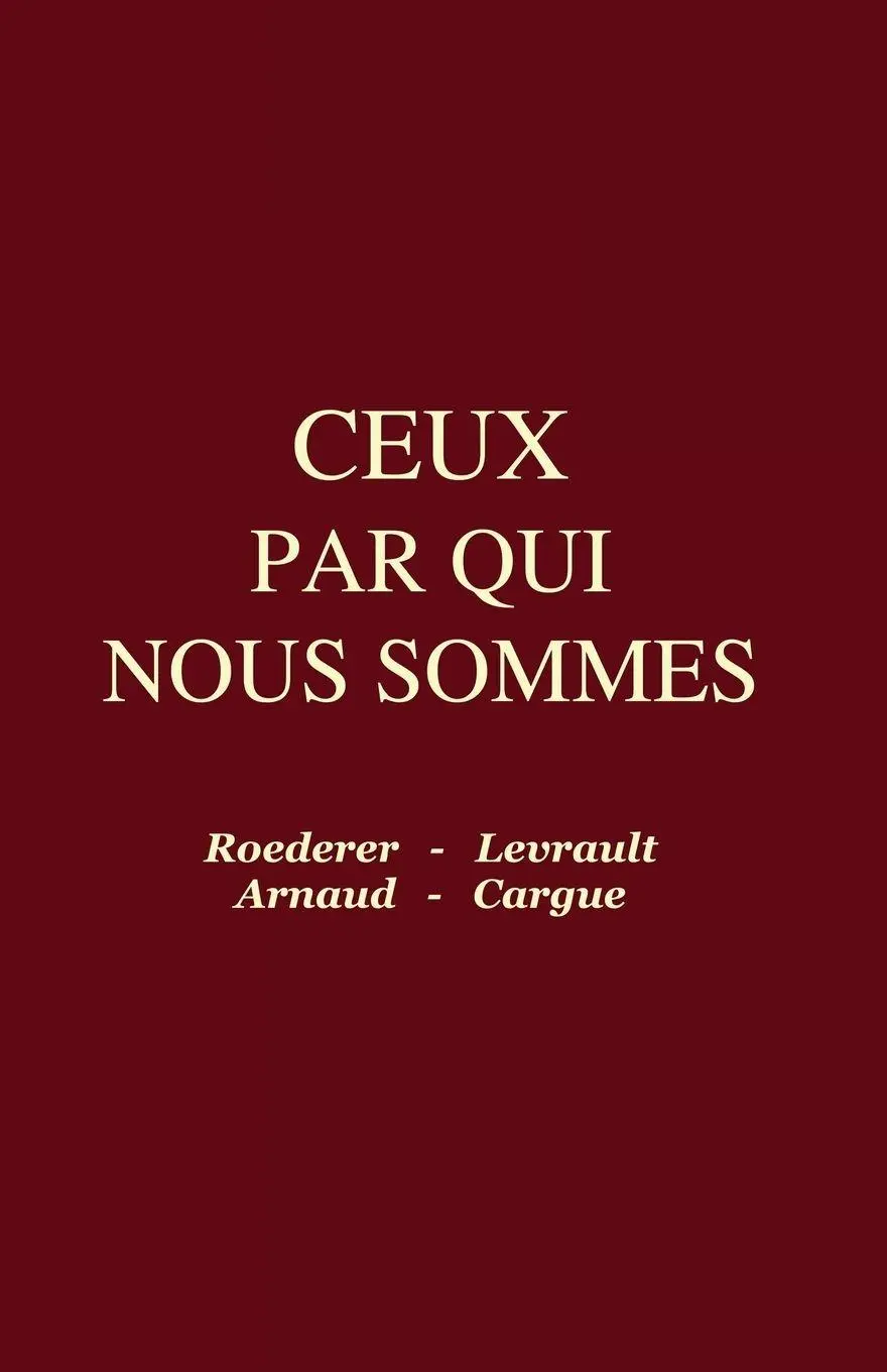 Cover: 9791044800923 | Ceux par qui nous sommes | Anonyme | Taschenbuch | Französisch | 2026