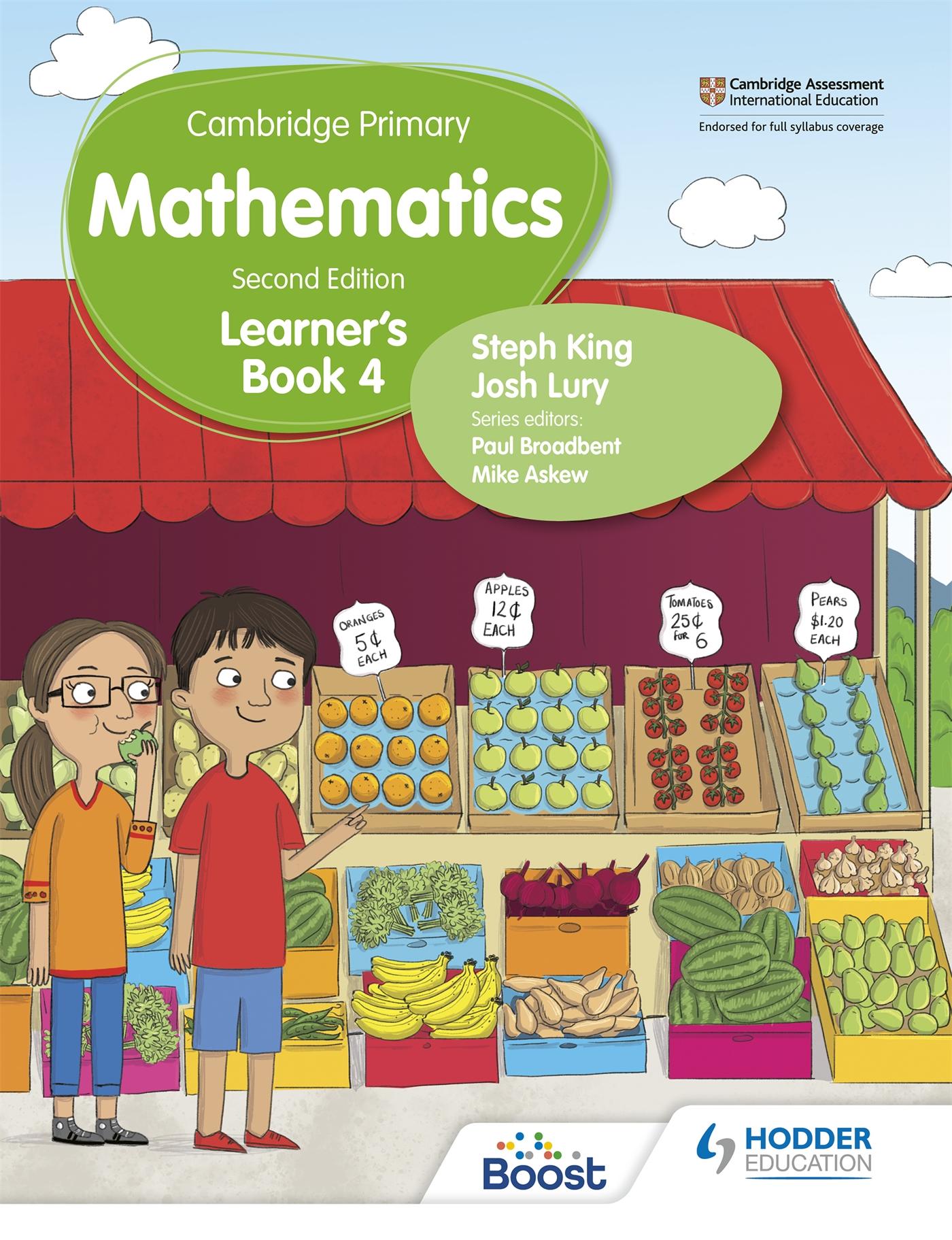 Cover: 9781398301023 | Cambridge Primary Mathematics Learner's Book 4 | Steph King (u. a.)