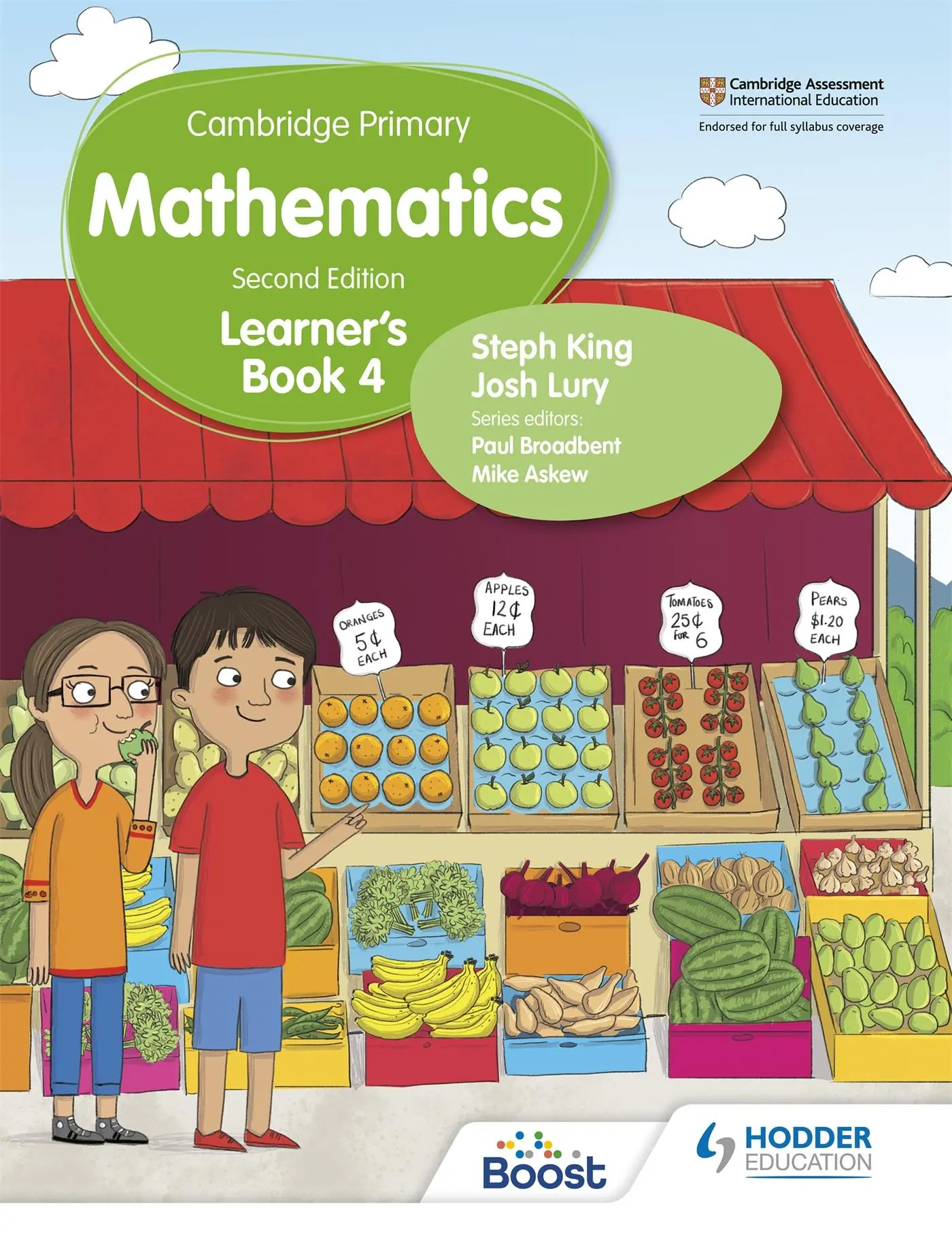 Cover: 9781398301023 | Cambridge Primary Mathematics Learner's Book 4 | Steph King (u. a.)