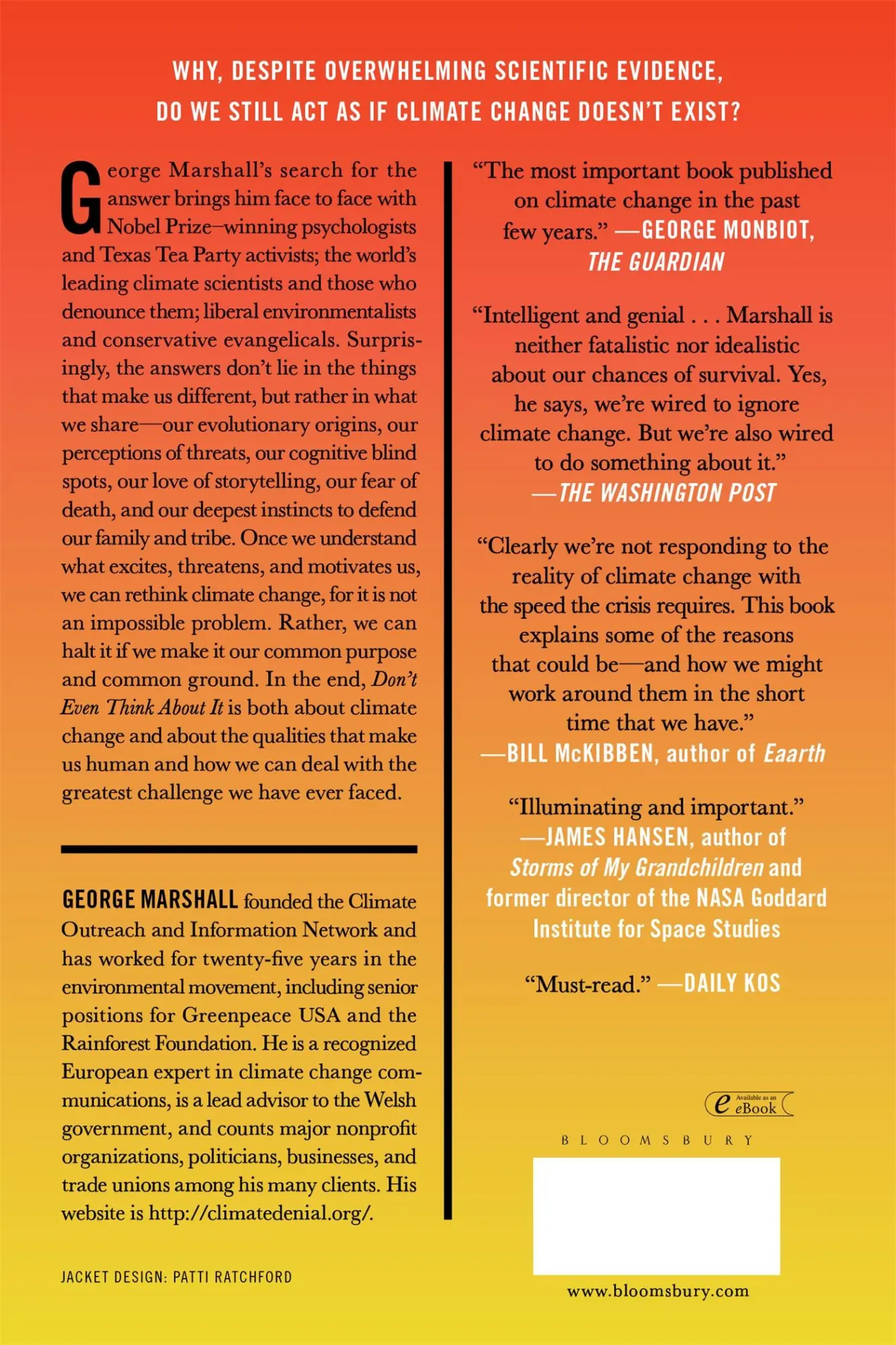 Rückseite: 9781632861023 | Don't Even Think about It | George Marshall | Taschenbuch | Englisch