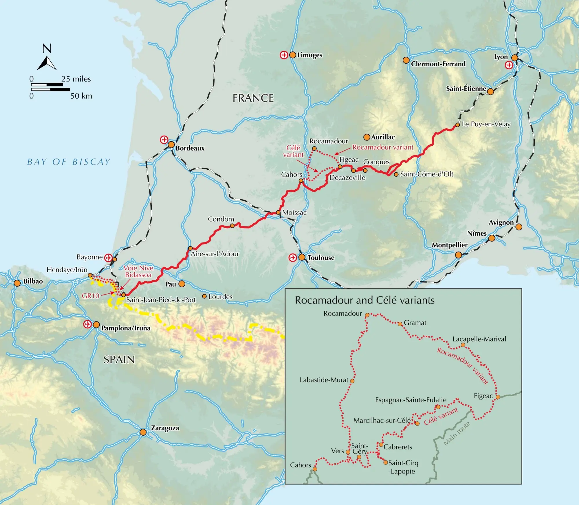 Bild: 9781786311023 | Camino de Santiago - Via Podiensis | Dave Whitson | Taschenbuch | 2022