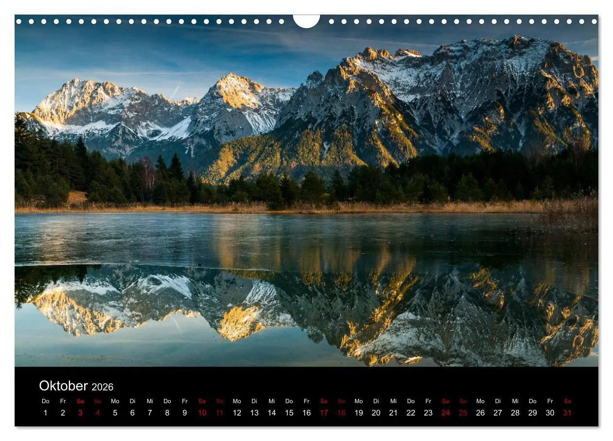 Bild: 9783457811023 | Bayerische Landschaften (Wandkalender 2026 DIN A3 quer), CALVENDO...
