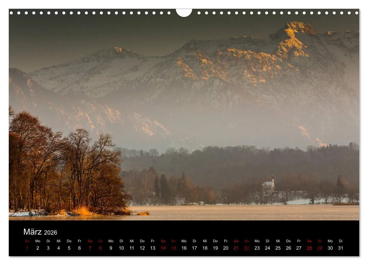 Bild: 9783457811023 | Bayerische Landschaften (Wandkalender 2026 DIN A3 quer), CALVENDO...