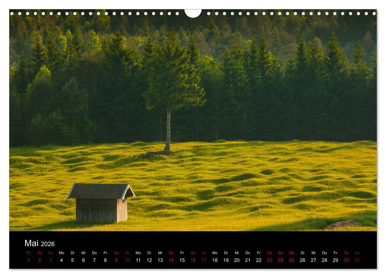 Bild: 9783457811023 | Bayerische Landschaften (Wandkalender 2026 DIN A3 quer), CALVENDO...