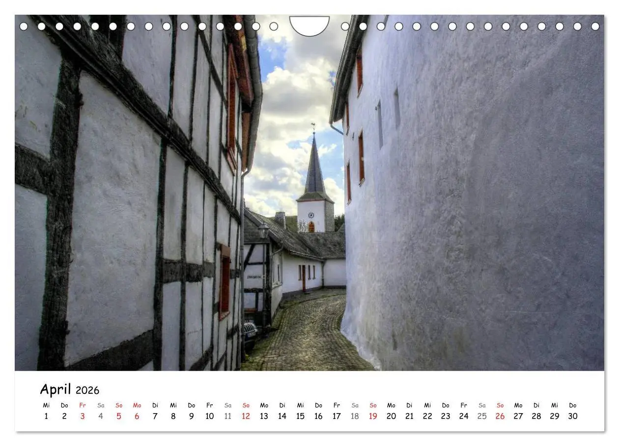 Bild: 9783516071023 | Die schönsten Orte der Eifel - Reifferscheid (Wandkalender 2026 DIN...