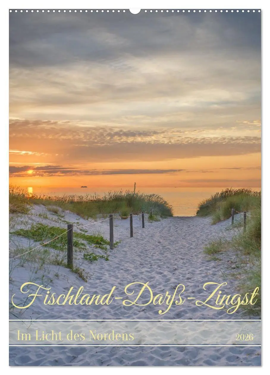 Cover: 9783516691023 | Fischland-Darß-Zingst - Im Licht des Nordens (Wandkalender 2026 DIN...