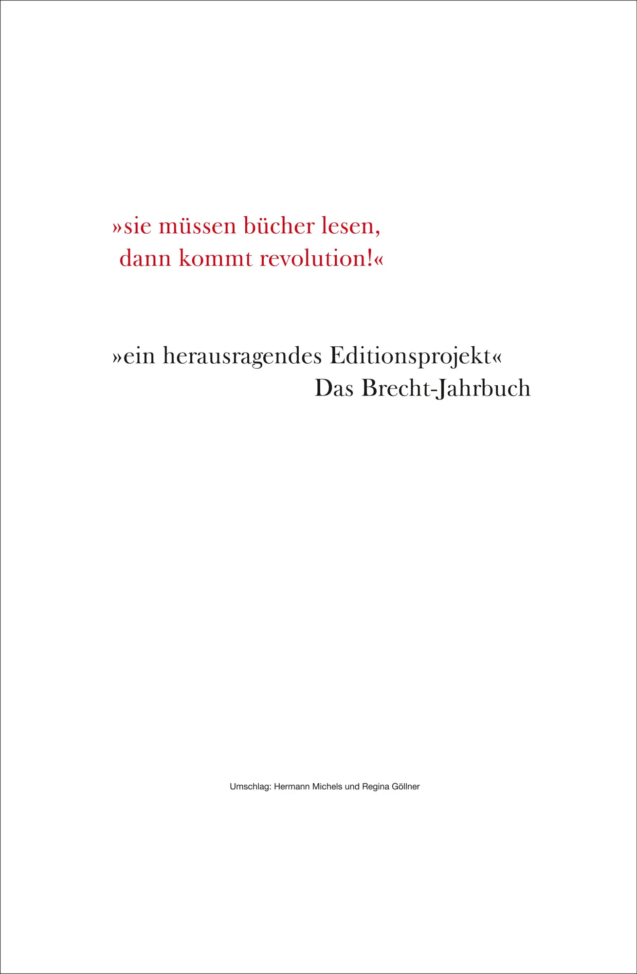 Rückseite: 9783518431023 | Notizbücher 21-23 | Band 6: 1927-29 | Bertolt Brecht | Taschenbuch