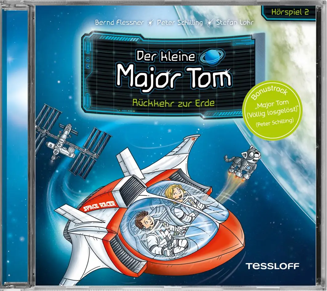 Cover: 9783788641023 | Der kleine Major Tom. Hörspiel 2: Rückkehr zur Erde | Flessner (u. a.)
